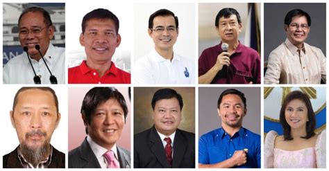 2016 presidential election philippines candidates list|Who is running for president, vice president .